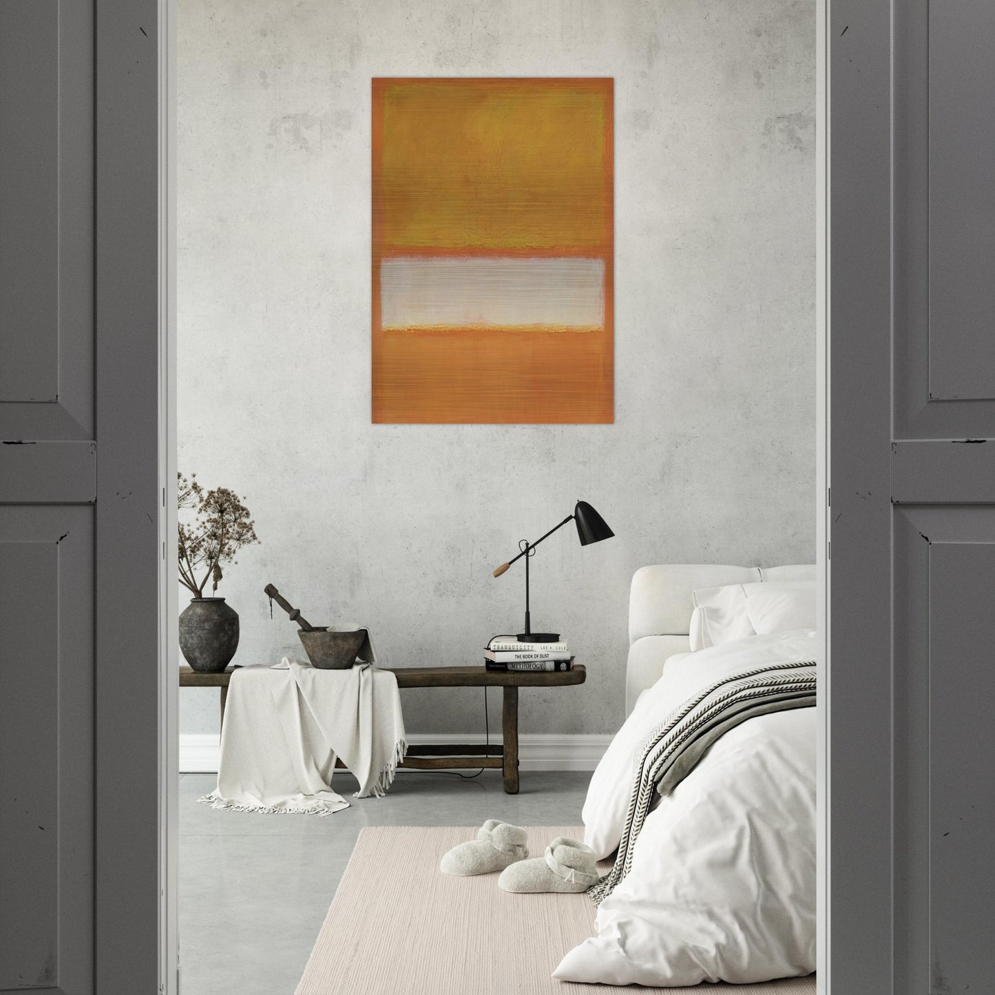 Untitled No. 11 - 1957 - Mark Rothko Brushed Aluminum Print - 70x100 cm / 28x40 inches | Mark Rothko Aluminum Print | Mark Rothko Prints