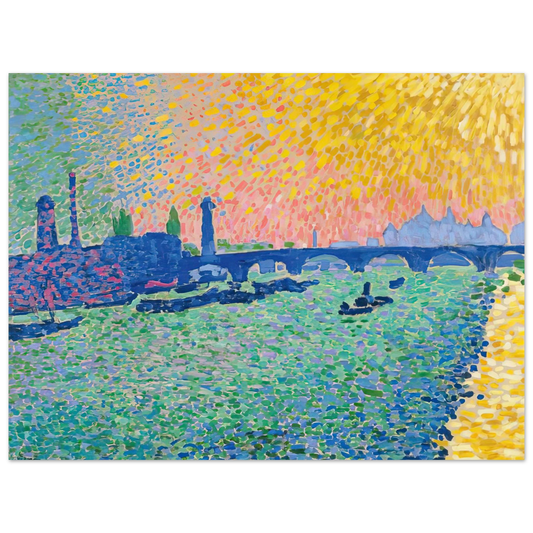 Andre Derain - WATERLOO BRIDGE 1906 Fine Art Poster - Default Title