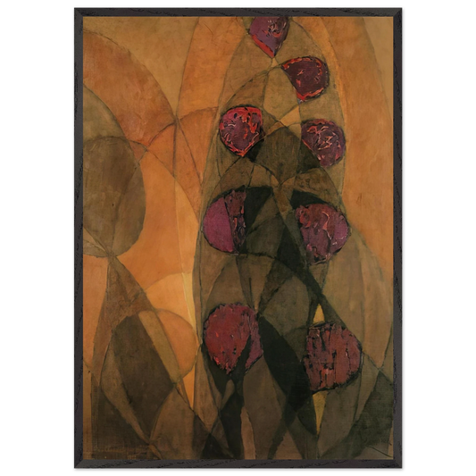 Warm Chromatics - Frantisek Kupka Framed Art Print – Black Wooden Frame - Default Title - -Framed Art Print
