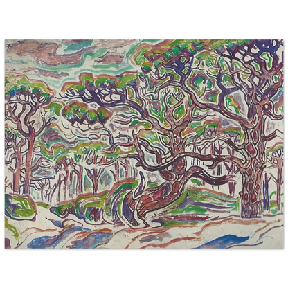 Walter Inglis Anderson - Walter Anderson Wall art - 50x70 cm / 20x28 Inches - Premium Wooden Framed Poster With Fine Art Paper - White frame