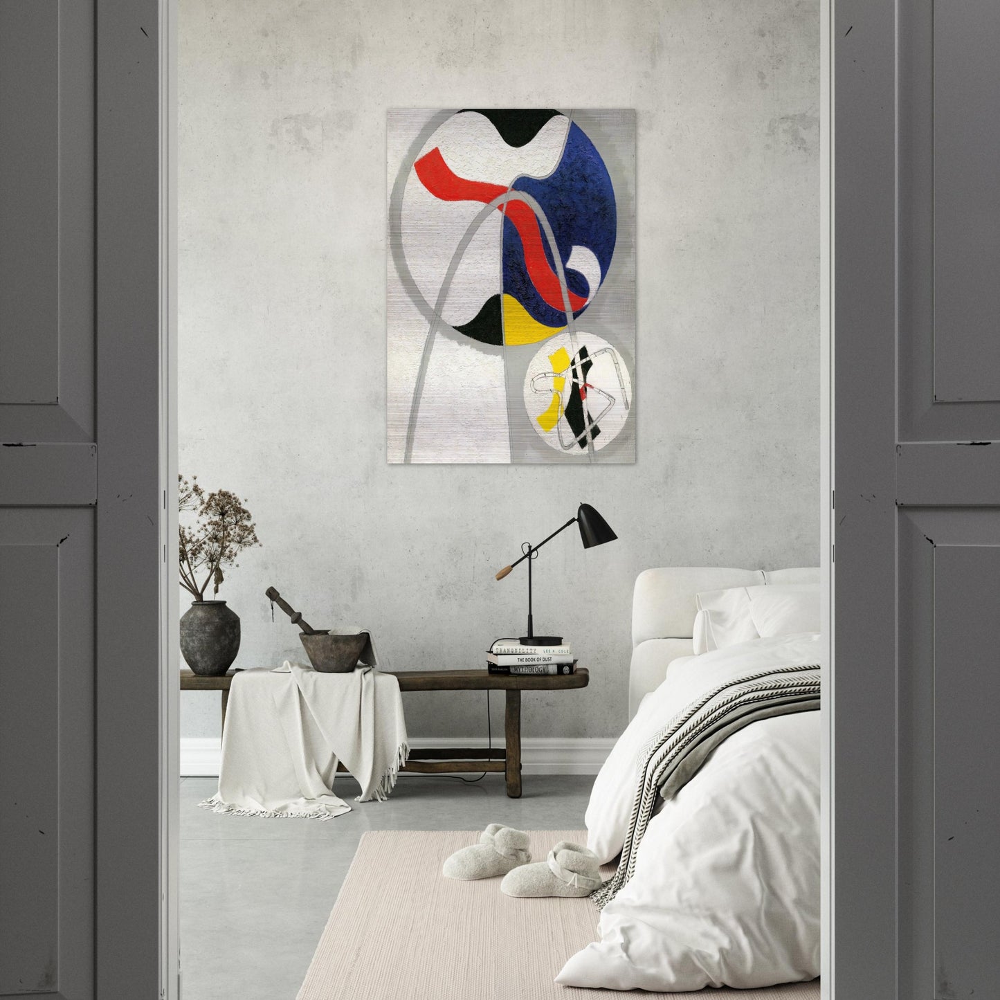 Project for the sculpture Bennett - Laszlo Moholy-Nagy Brushed Aluminum Print - 70x100 cm / 28x40 inches | Laszlo Moholy-Nagy Aluminum Print | Laszlo Moholy-Nagy Prints