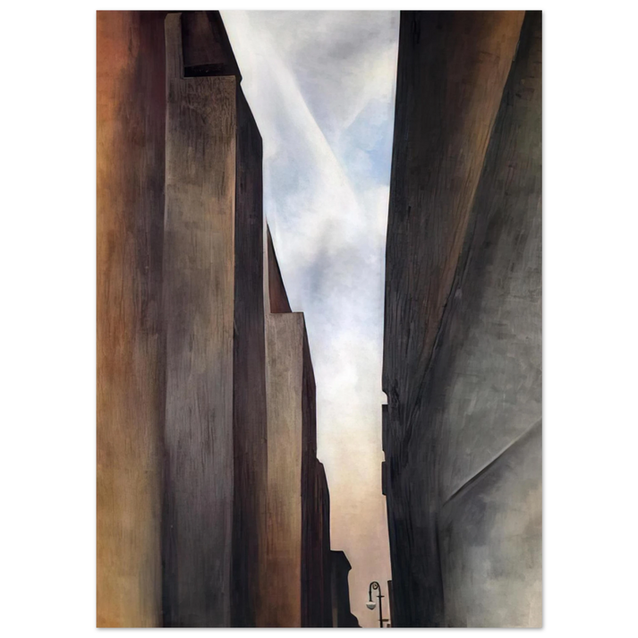 Georgia O'Keeffe - Street of New York II Fine Art Poster