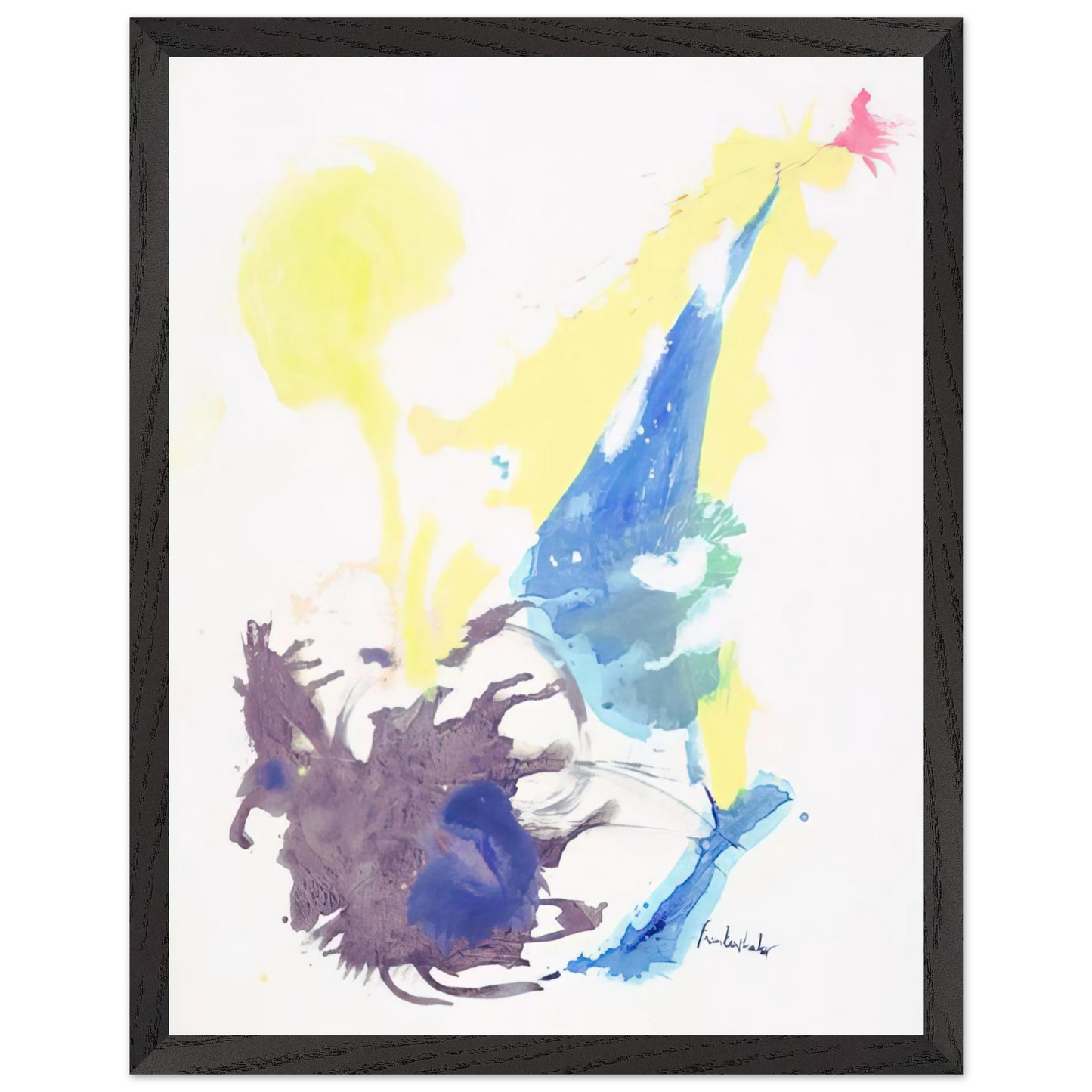 Helen Frankenthaler - Moving Day - 1961 Wall art - 20x25 cm / 8x10 inches - Fine Art Poster - -
