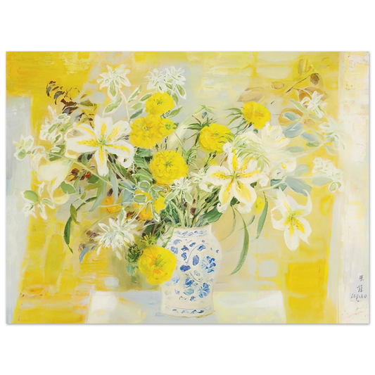 Le Pho - Fleurs - 1971 Fine Art Poster - Default Title