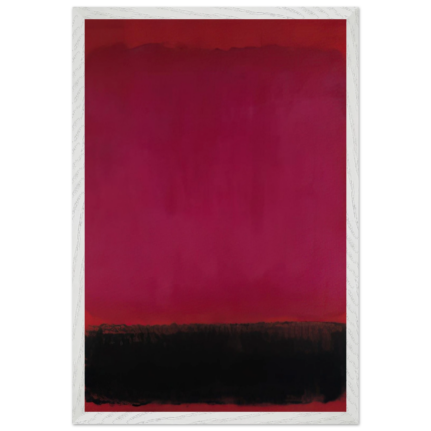 Helen Frankenthaler - Untitled - 1967 Wall art - A3 (29.7 x 42  cm) - Premium Wooden Framed Poster With Fine Art Paper - Wood frame