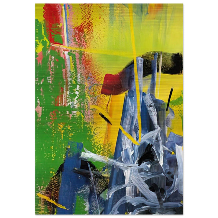KORN - Gerhard Richter Brushed Aluminum Print - 70x100 cm / 28x40 inches | Gerhard Richter Aluminum Print | Gerhard Richter Prints