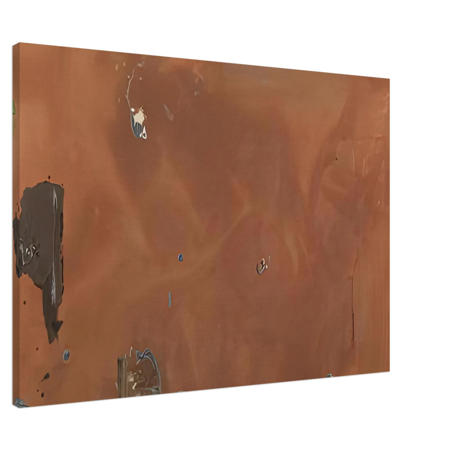 Helen Frankenthaler - Into October, 1983- Wall Art - 21x29.7 cm / 8x12" - Premium Wooden Framed Poster With Fine Art Paper - Wood frame