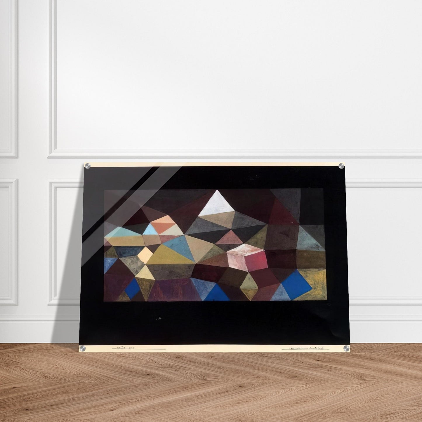 CRYSTALLINE LANDSCAPE 1929 - Paul Klee Acrylic Print - 70x100 cm / 28x40″ inches | Paul Klee Wall Art | Paul Klee Prints