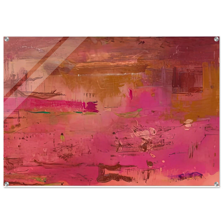 Dream Walk Red, 1978- - Helen Frankenthaler Acrylic Print - 70x100 cm / 28x40″ inches | Helen Frankenthaler Wall Art | Helen Frankenthaler Prints