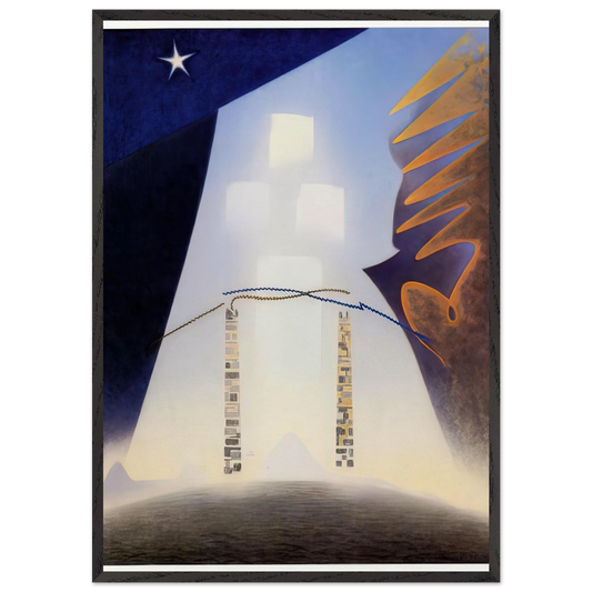 Future - 1943 - Agnes Lawrence Pelton Framed Art Print – Black Wooden Frame - Default Title - -Framed Art Print