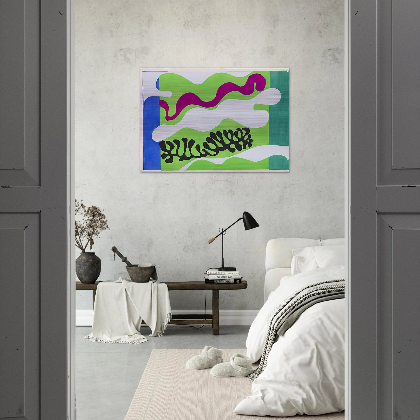THE LAGOON 1947 - Henri Matisse Brushed Aluminum Print - 70x100 cm / 28x40 inches | Henri Matisse Aluminum Print | Henri Matisse Prints