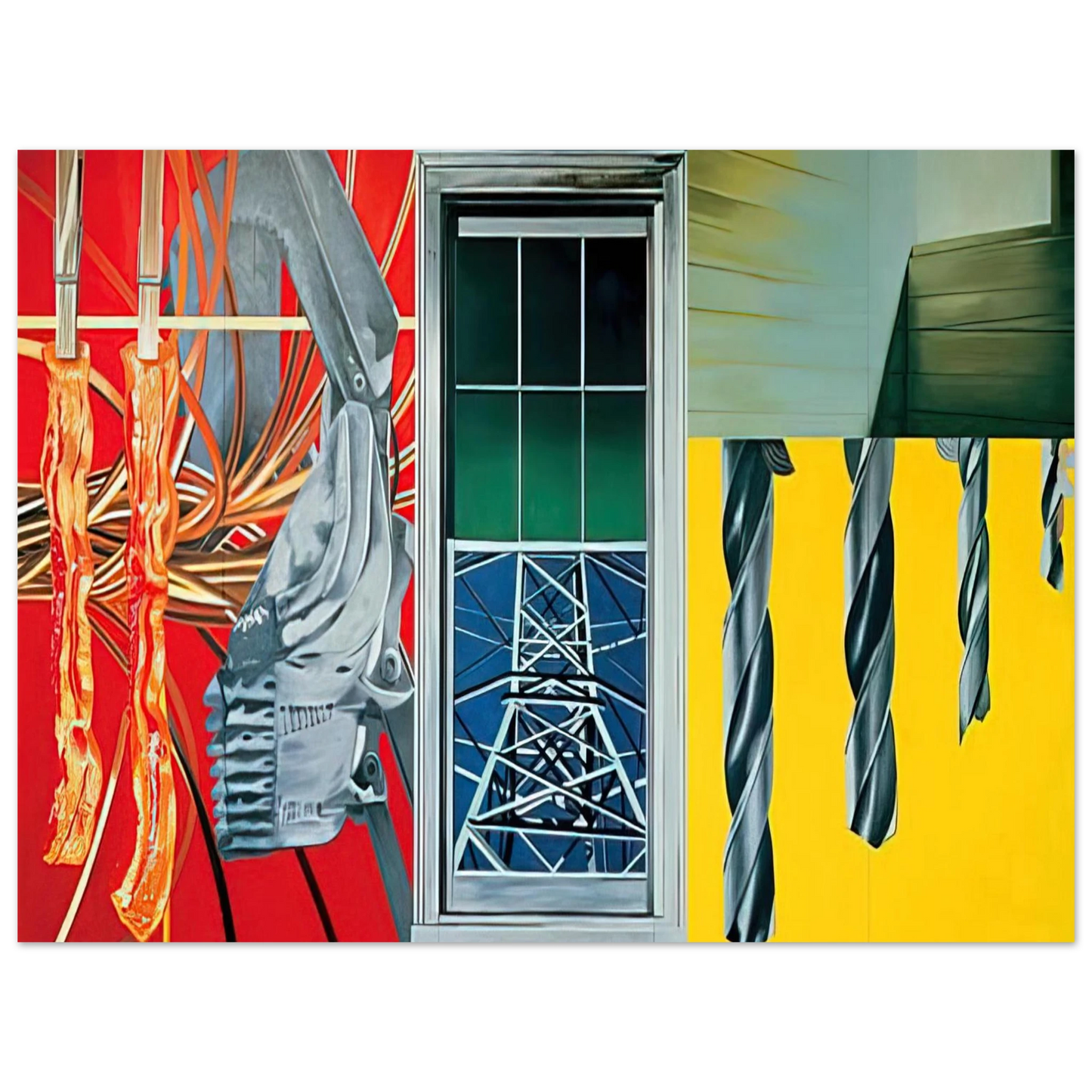 James Rosenquist - Industrial Cottage Fine Art Poster - Default Title
