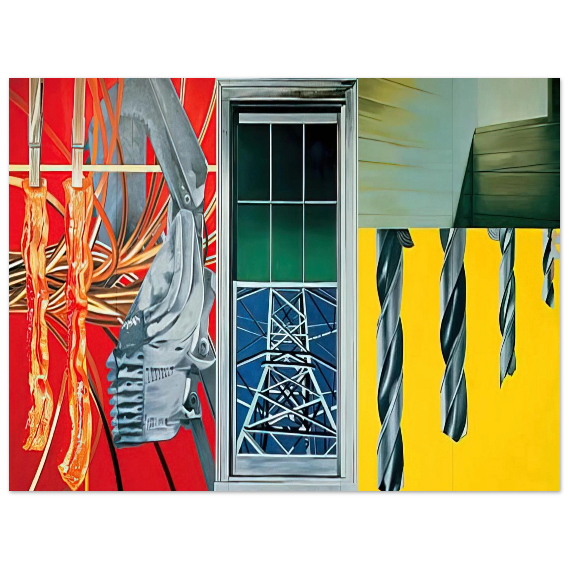 James Rosenquist - Industrial Cottage Fine Art Poster - Default Title