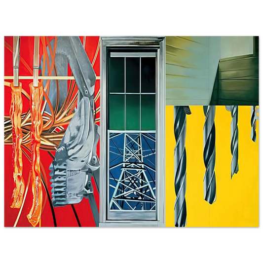 James Rosenquist - Industrial Cottage Fine Art Poster - Default Title