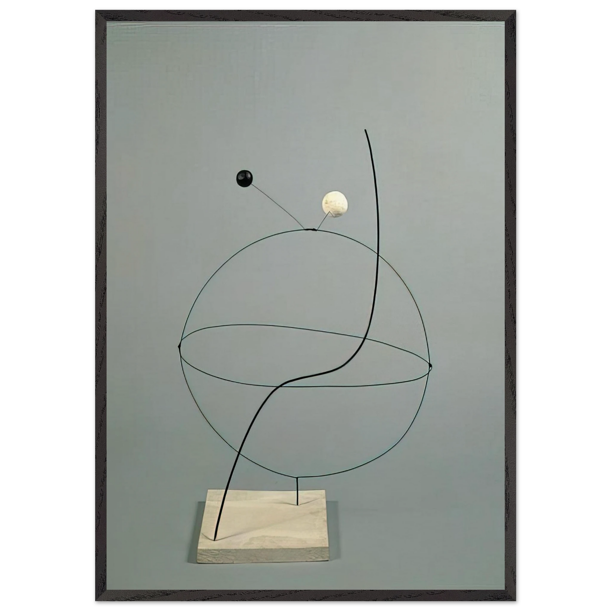 CROISIERE 1931 - Alexander Calder Framed Art Print – Black Wooden Frame - Default Title - -Framed Art Print