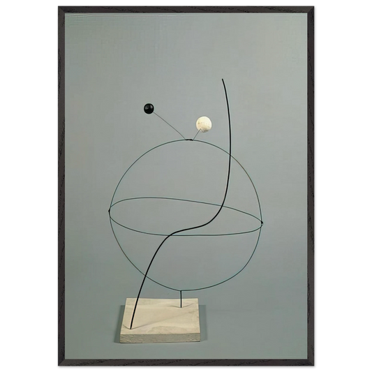 CROISIERE 1931 - Alexander Calder Framed Art Print – Black Wooden Frame - Default Title - -Framed Art Print