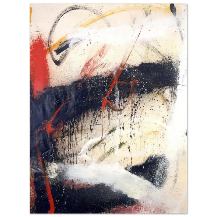 Norman Bluhm - Mathematics - 1962  75x100 cm / 30x40inches Fine Art Poster