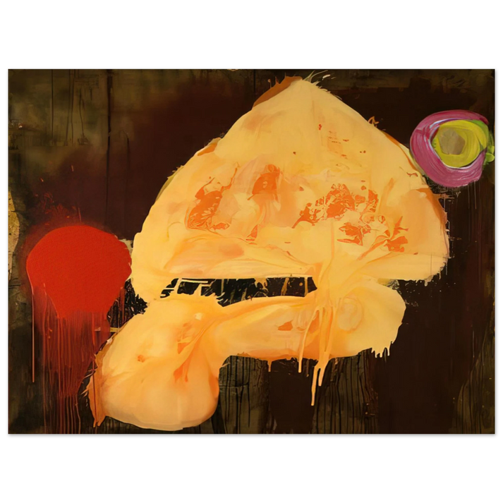 John Hoyland - Quas 23.1.86 - 1986  75x100 cm / 30x40inches Fine Art Poster