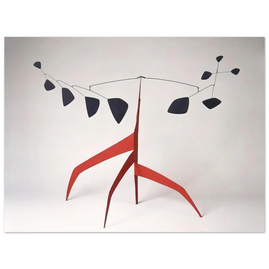 Alexander Calder - SOUTHERN CROSS MAQUETTE 1963 Fine Art Poster - 13x18 cm / 5x7 inches