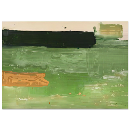 Mediterranean, 1981- - Helen Frankenthaler Brushed Aluminum Print - 70x100 cm / 28x40 inches | Helen Frankenthaler Aluminum Print | Helen Frankenthaler Prints