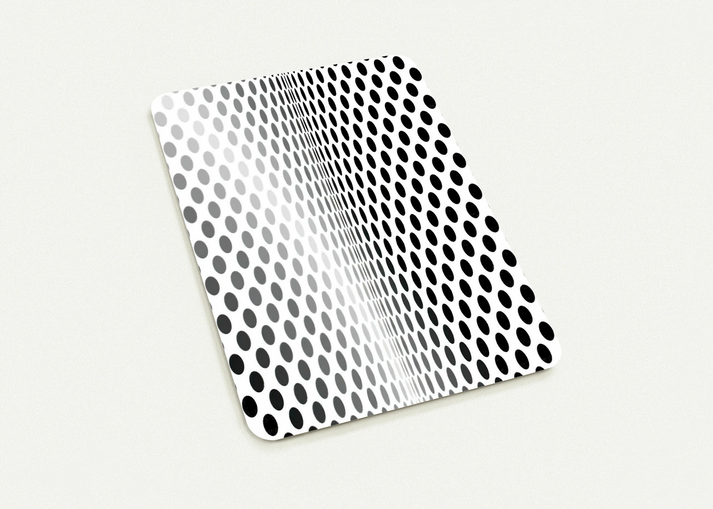 LOSS 1964 By Bridget Riley Pack of 10 Post Cards | Bridget Riley Post Cards | A6 (10.5 x 14.8 cm) - 4.1 x 5.8 inches