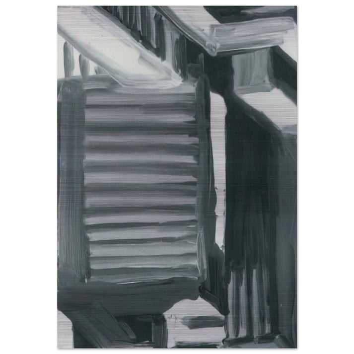 TOWNSCAPE 1968 2 - Gerhard Richter Brushed Aluminum Print - 70x100 cm / 28x40 inches | Gerhard Richter Aluminum Print | Gerhard Richter Prints