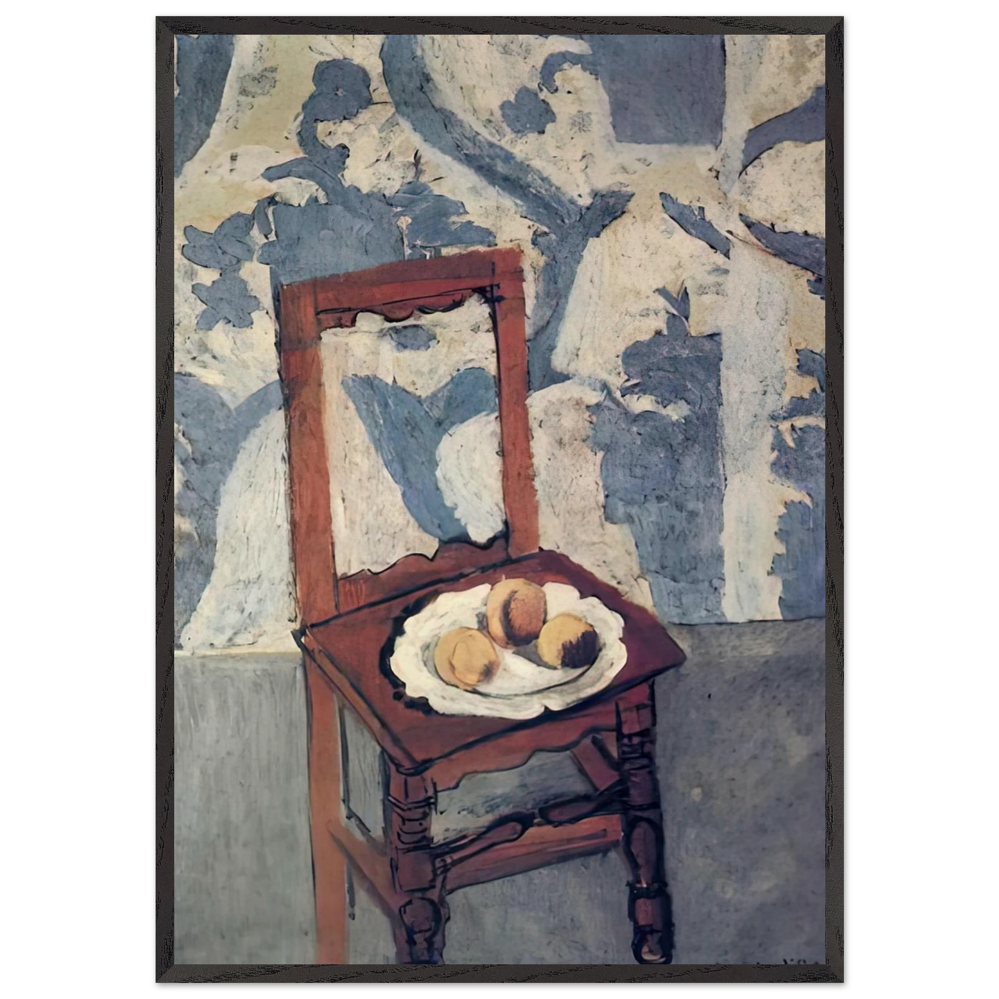 THE LORRAIN CHAIR - Henri Matisse Framed Art Print – Black Wooden Frame - Default Title - -Framed Art Print