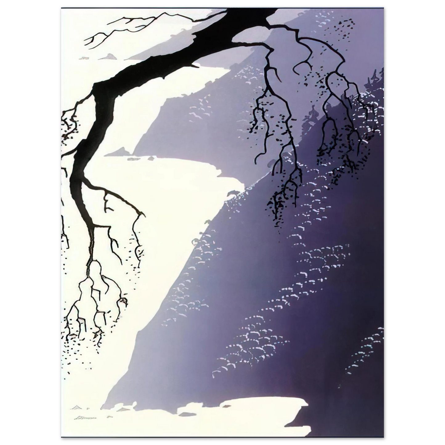 Eyvind Earle - Gray Mist Fine Art Poster - Default Title