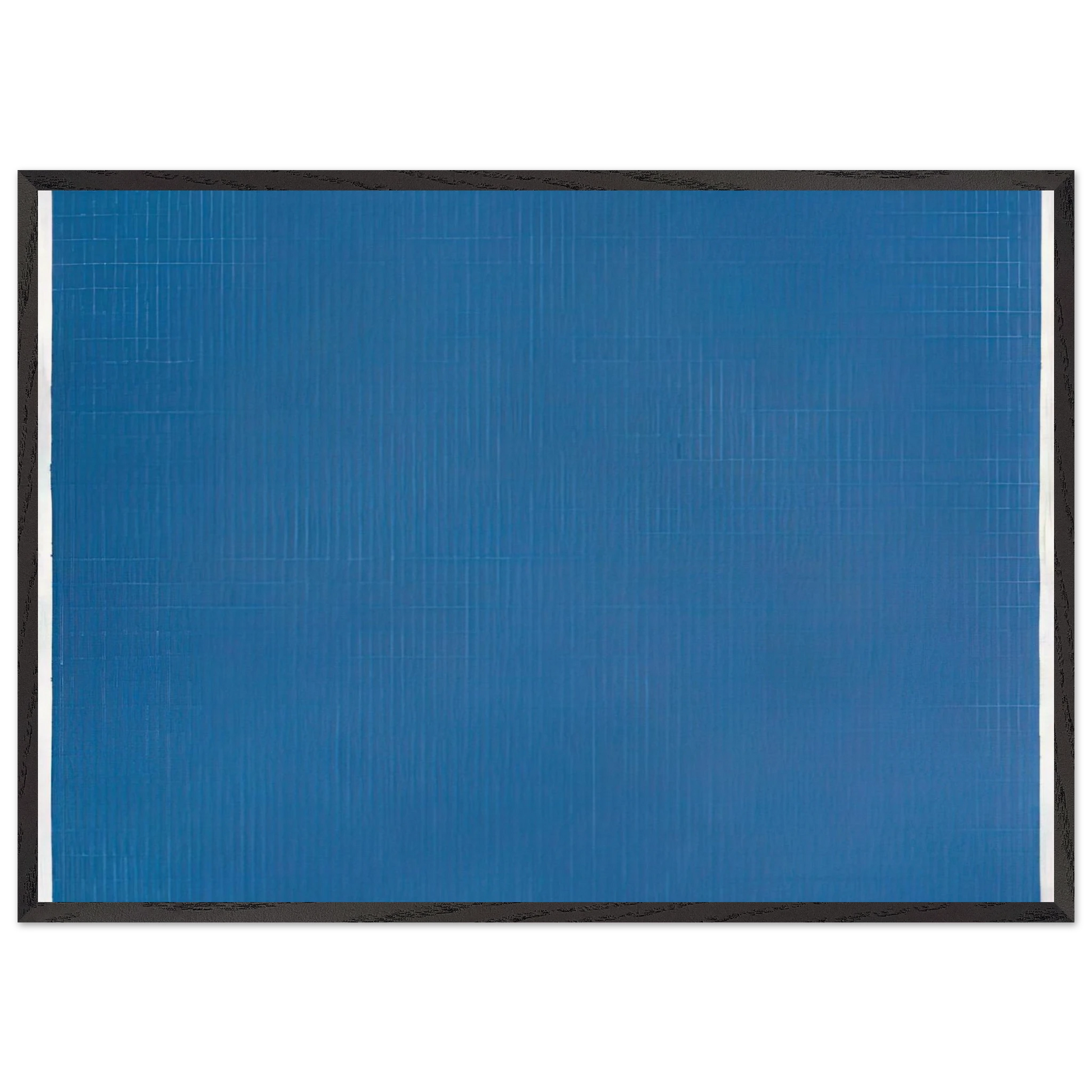 Night Sea - Agnes Martin Framed Art Print – Black Wooden Frame - Default Title - -Framed Art Print