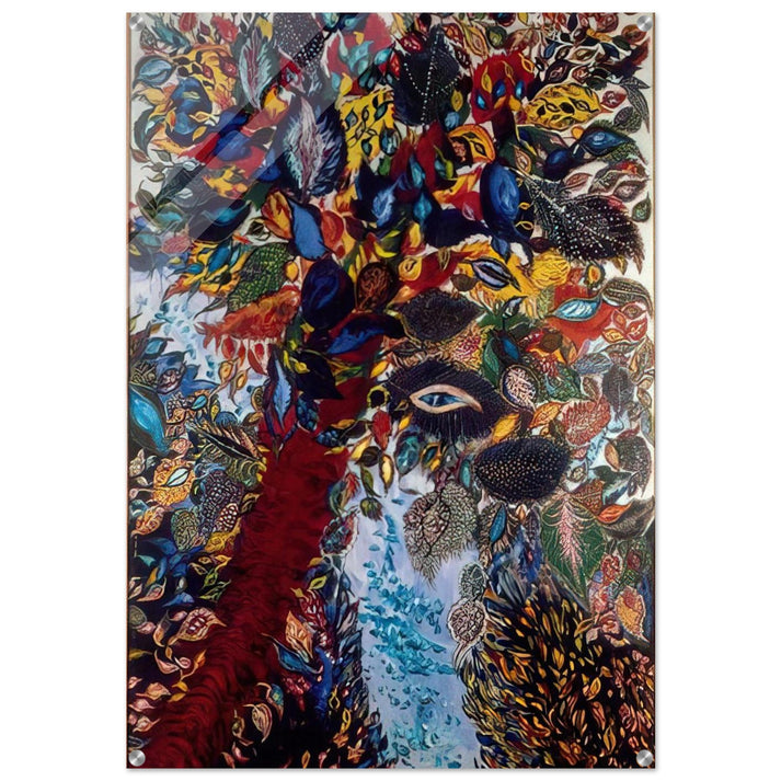 The Tree of Paradise - Seraphine Louis Acrylic Print - 70x100 cm / 28x40″ inches