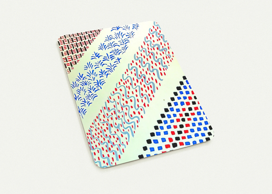 COMPOSITION 27 By Sonia Delaunay Pack of 10 Post Cards | Sonia Delaunay Post Cards | A6 (10.5 x 14.8 cm) - 4.1 x 5.8 inches