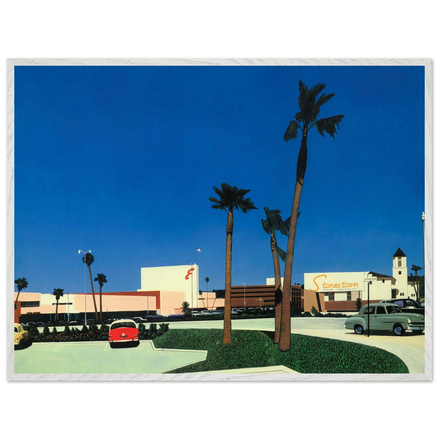 Hiroshi Nagai - In the beginning Stonestown Wall Art - 30x40 cm / 12x16 inches - Fine Art Poster - -