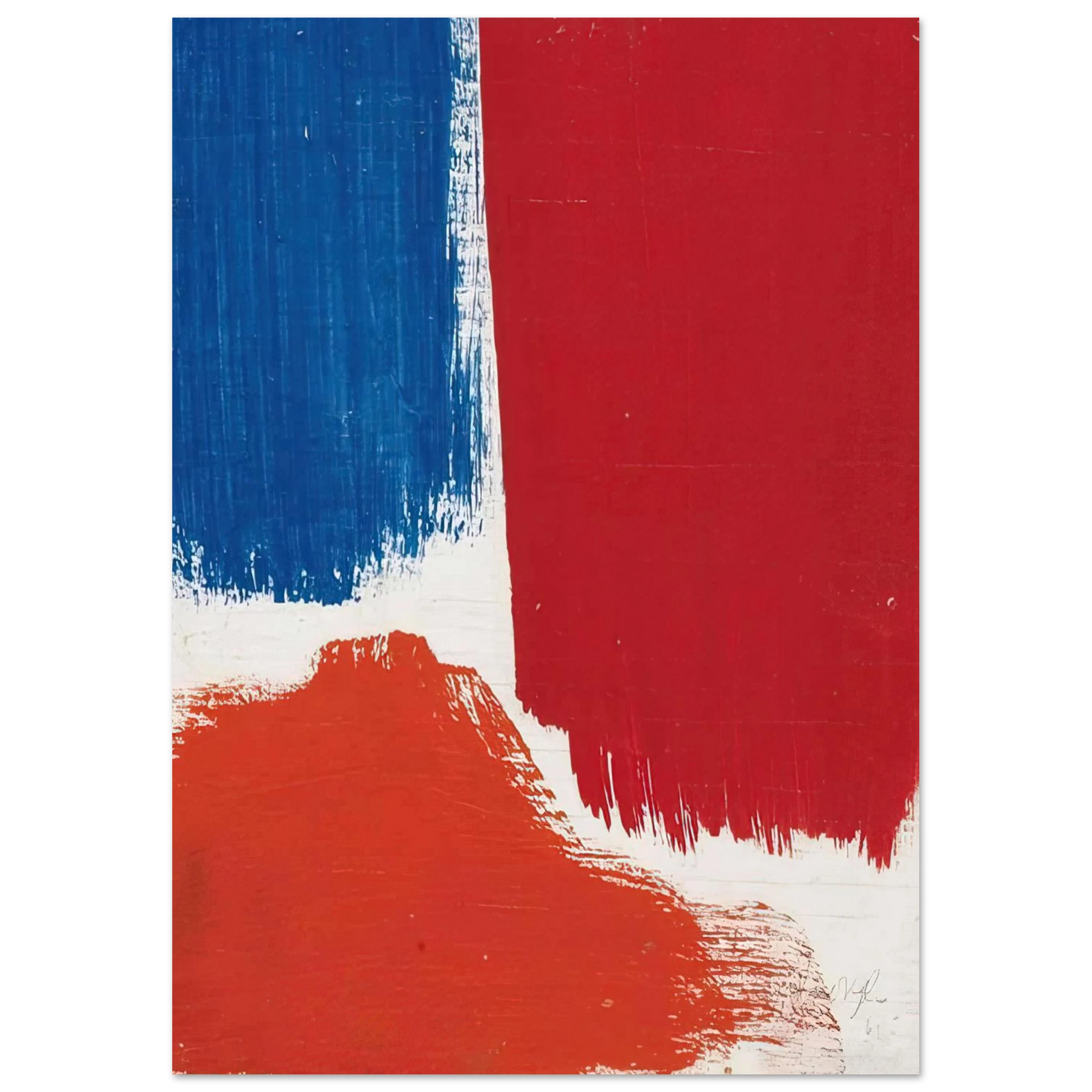 Mark Rothko - Untitled - 1961 Wall Art - 30x40 cm / 12x16 inches - Fine Art Poster - -
