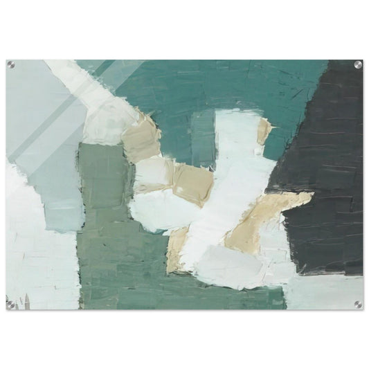 Composition - 1949 - Nicolas de Stael Acrylic Print - 70x100 cm / 28x40″ inches