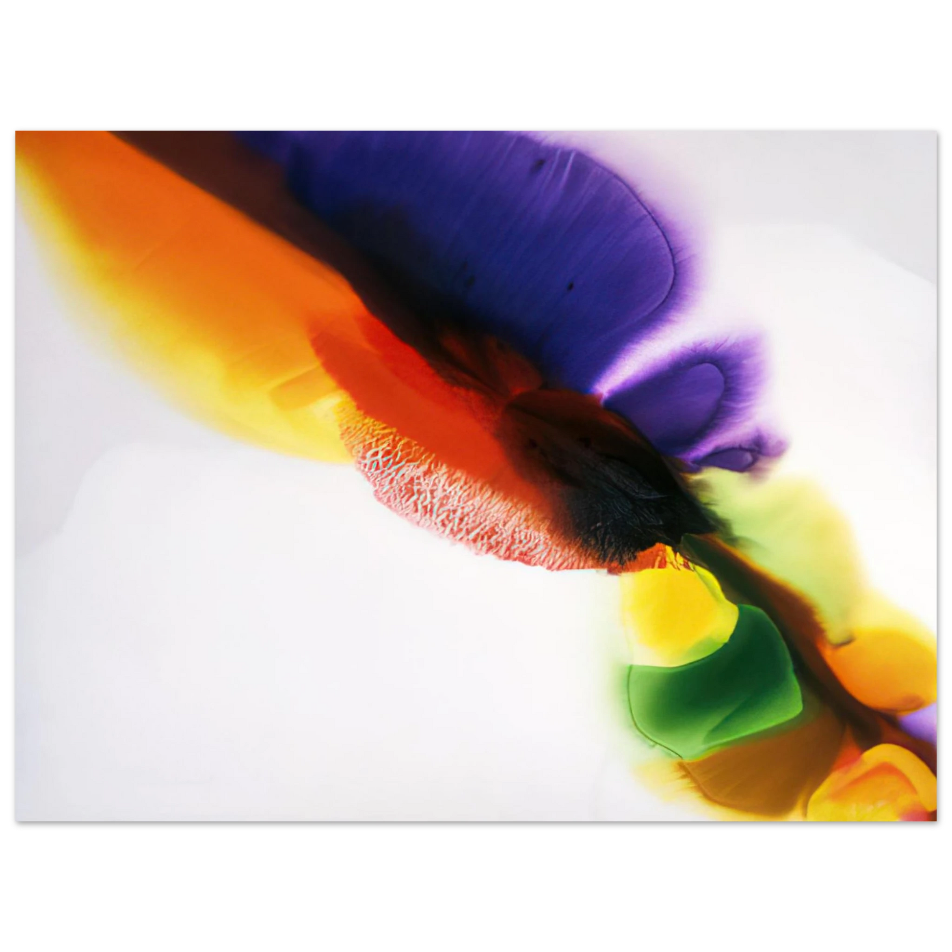 Paul Jenkins - Phenomena Tibetan Flange Fine Art Poster - Default Title