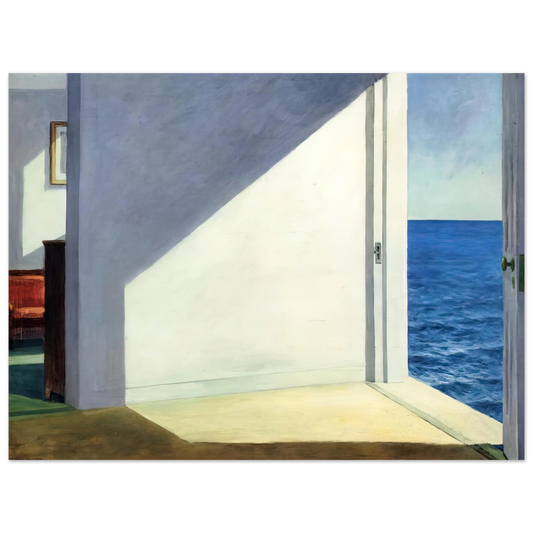 Edward Hopper - Rooms By The Sea Fine Art Poster - 13x18 cm / 5x7 inches