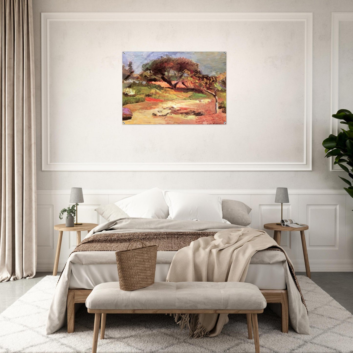 CORSICAN LANDSCAPE 1898 0 - Henri Matisse Acrylic Print - 70x100 cm / 28x40″ inches | Henri Matisse Wall Art | Henri Matisse Prints