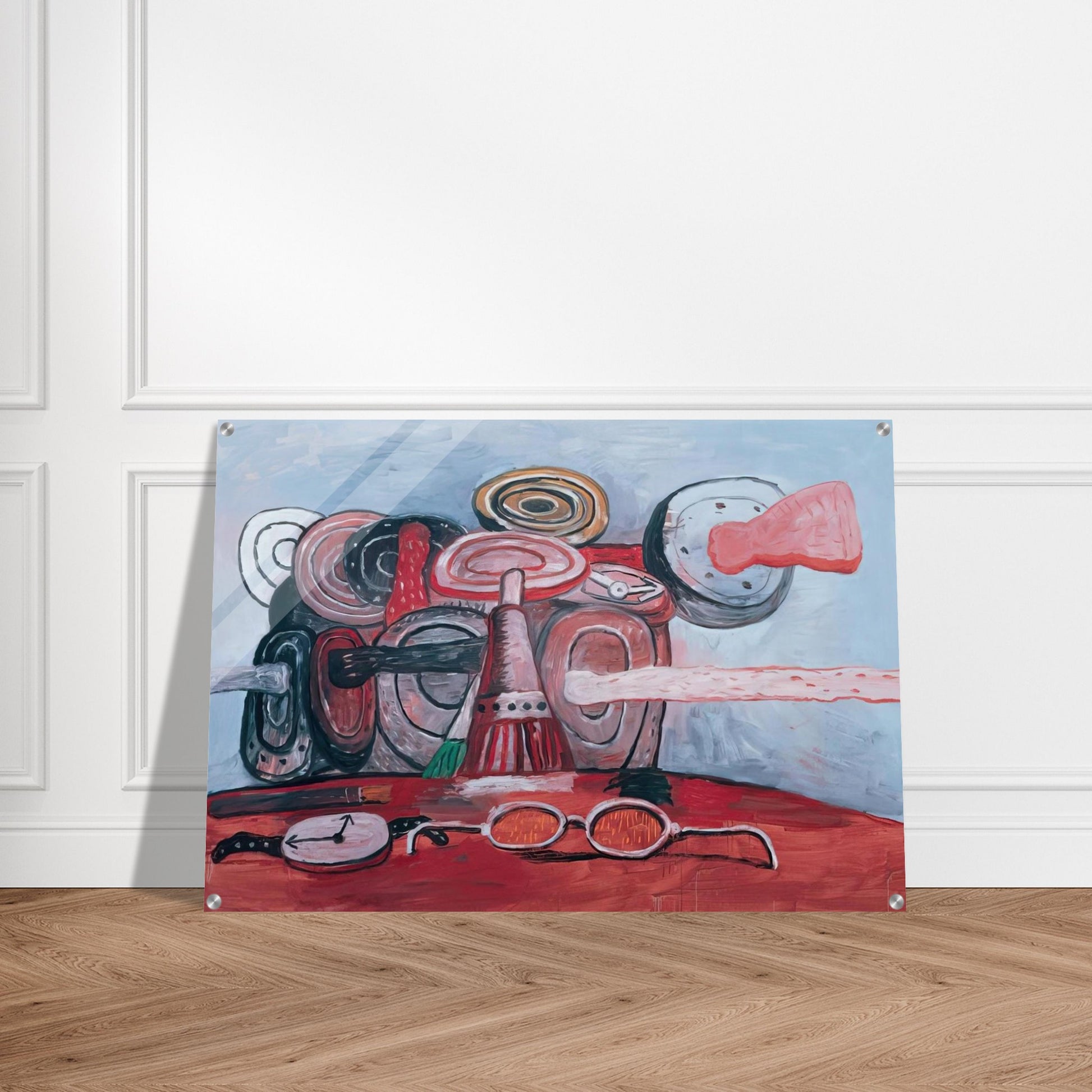 AS IT GOES - Philip Guston Acrylic Print - 70x100 cm / 28x40″ inches