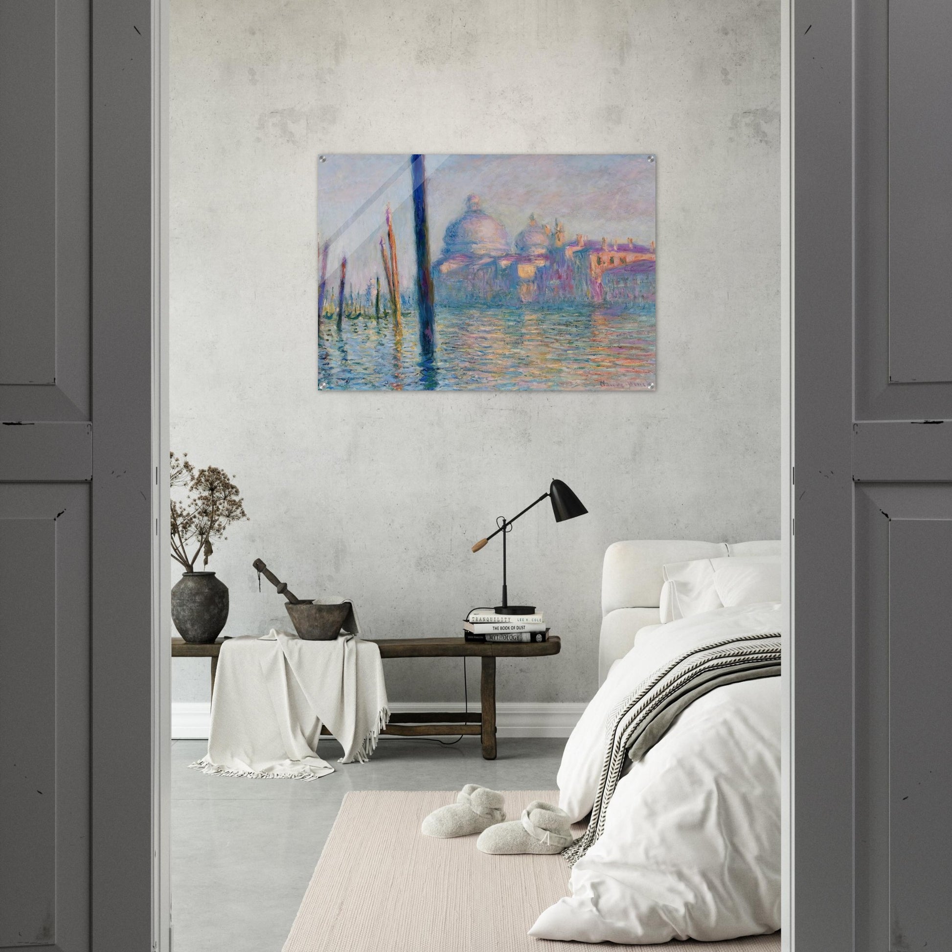 The Grand Canal in Venice 01 - claude monet Acrylic Print - 70x100 cm / 28x40″ inches