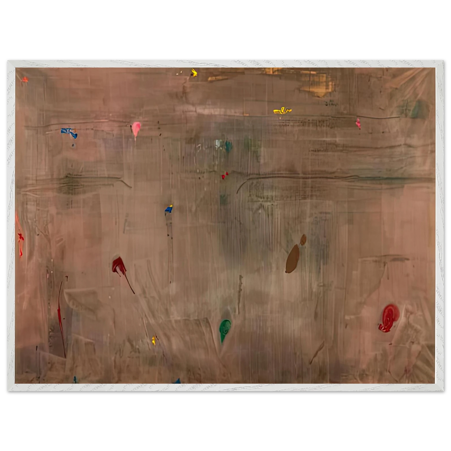 Helen Frankenthaler - Cathedral, 1982- Wall Art - 60x80 cm / 24x32 inches - Premium Wooden Framed Poster With Fine Art Paper - Black frame