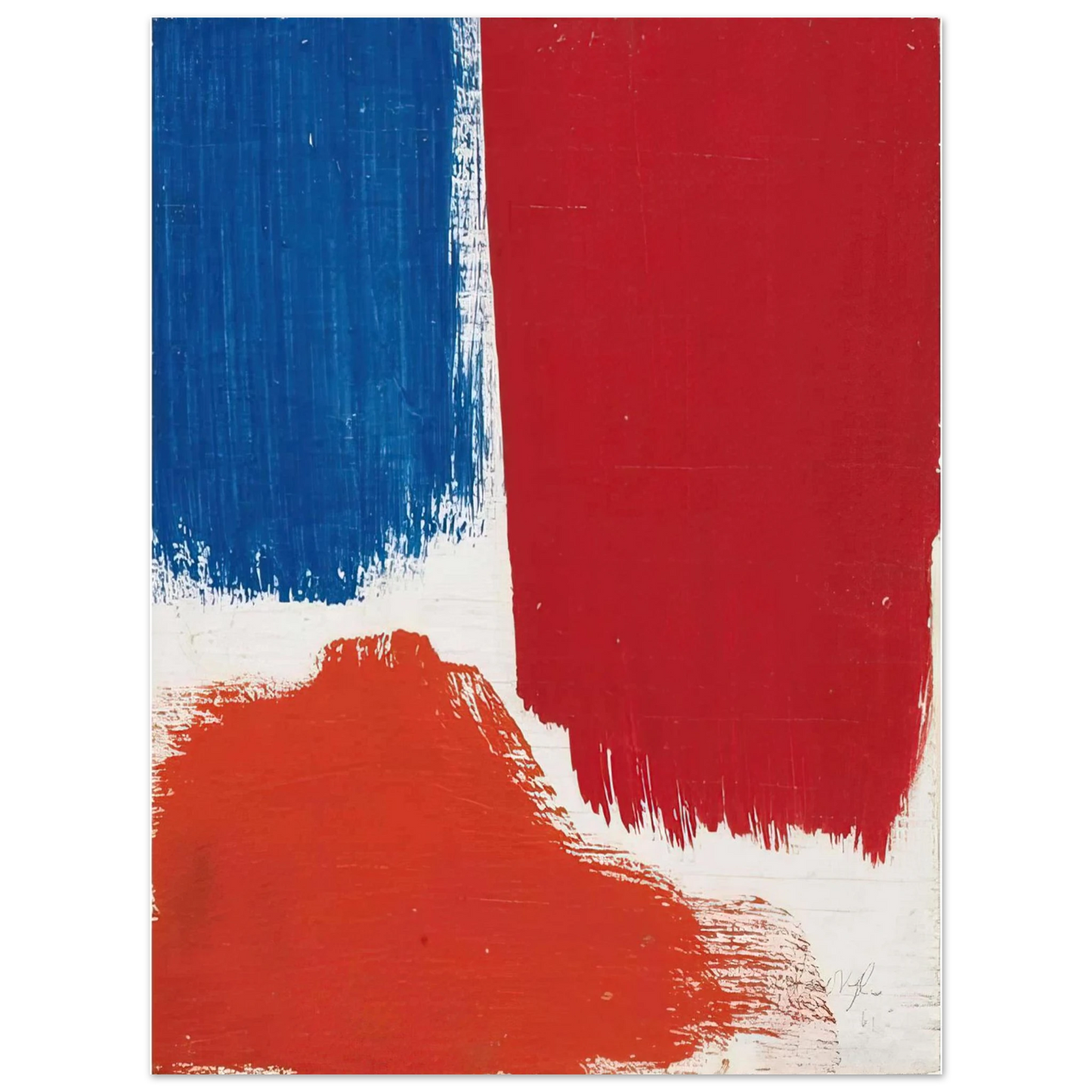 Mark Rothko - Untitled - 1961 Wall Art - 21x29.7 cm / 8x12" - Fine Art Poster - -