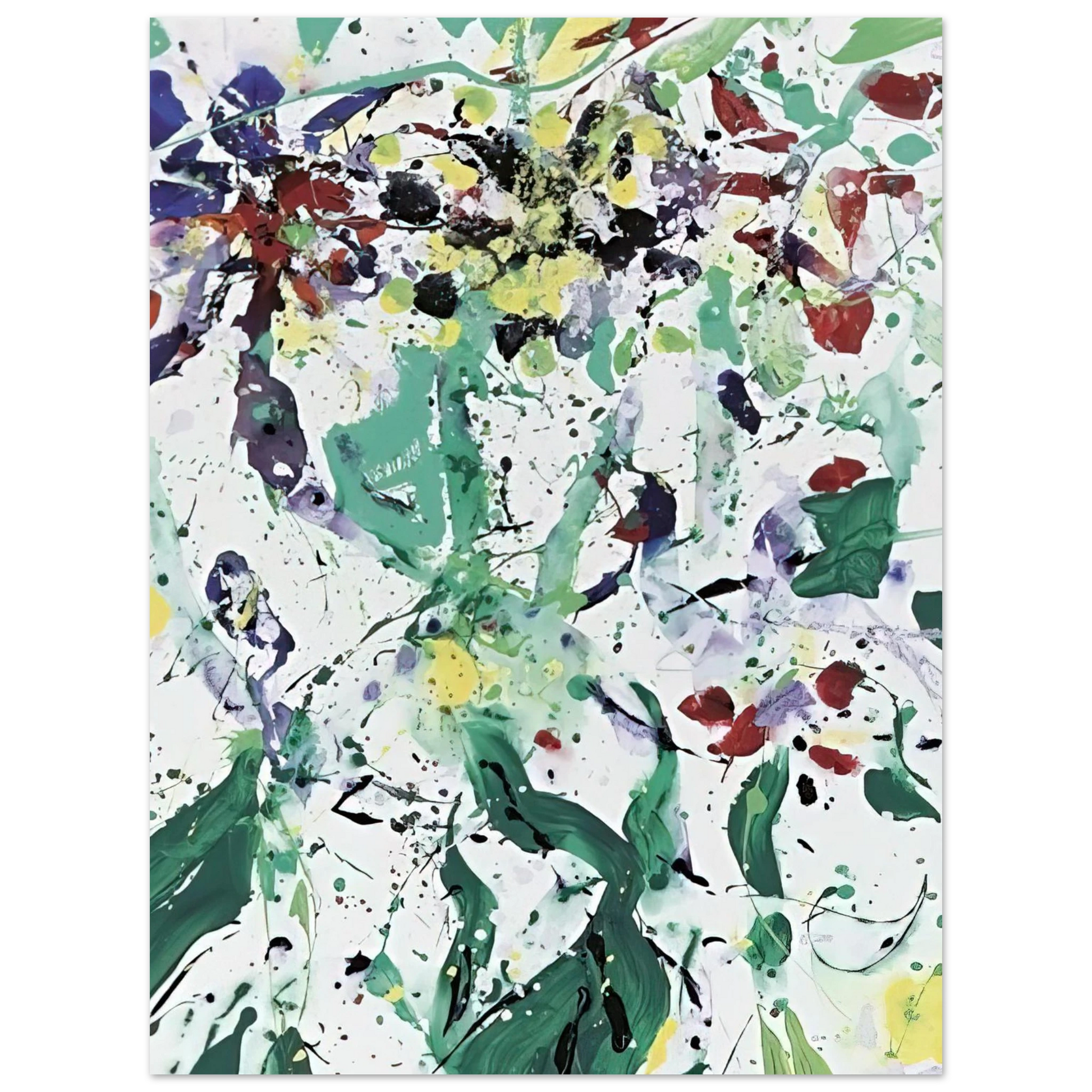 Sam Francis - Bouquet Fine Art Poster - Default Title