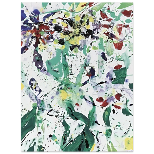 Sam Francis - Bouquet Fine Art Poster - Default Title