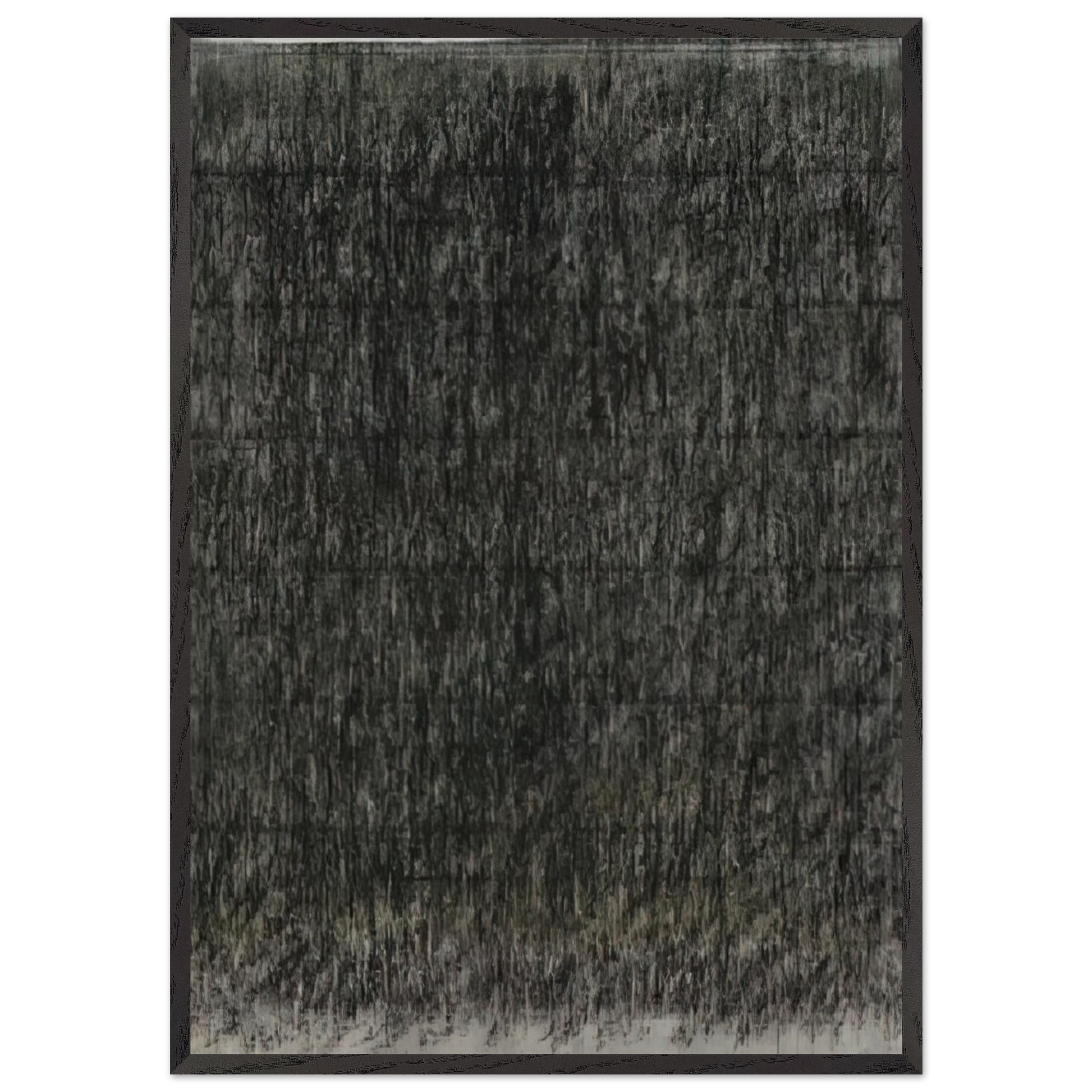 UNTITLED 1971 N1 - Gotthard Graubner Framed Art Print – Black Wooden Frame - Default Title - -Framed Art Print