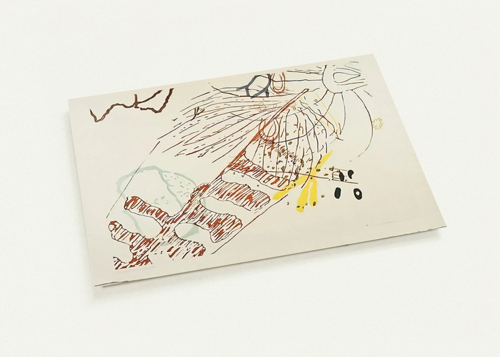 From 17 Drawings by Thoreau - 1978 By John Cage Pack of 10 Post Cards | John Cage Post Cards | A6 (10.5 x 14.8 cm) - 4.1 x 5.8 inches