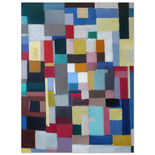 Giorgio Cavallon - Untitled - 1947 Fine Art Poster - Default Title