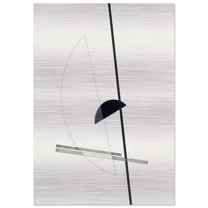 Construction - Laszlo Moholy-Nagy Brushed Aluminum Print - 70x100 cm / 28x40 inches | Laszlo Moholy-Nagy Aluminum Print | Laszlo Moholy-Nagy Prints