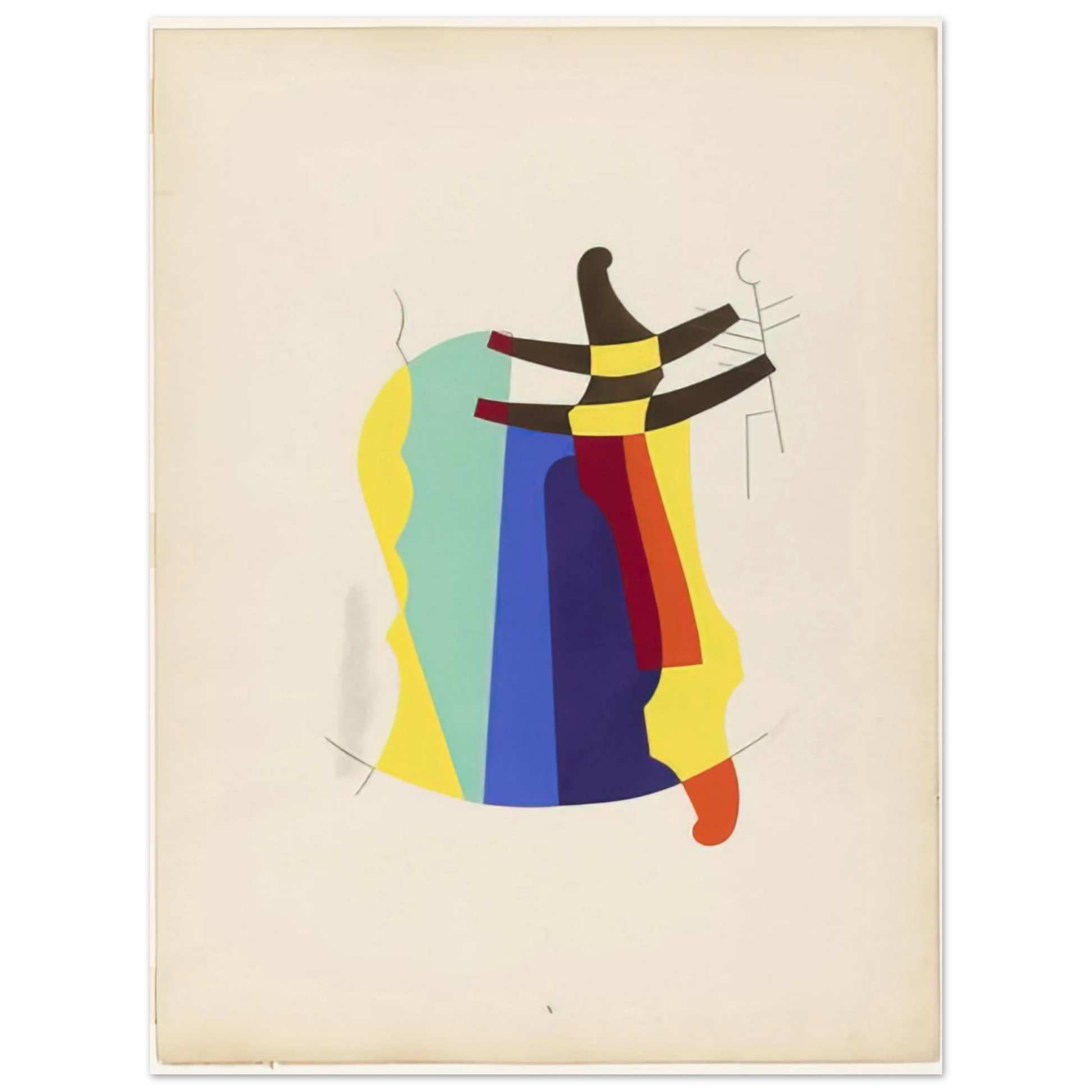 Man Ray - LEGEND FROM THE PORTFOLIO REVOLVING DOORS 1926 Fine Art Poster - Default Title