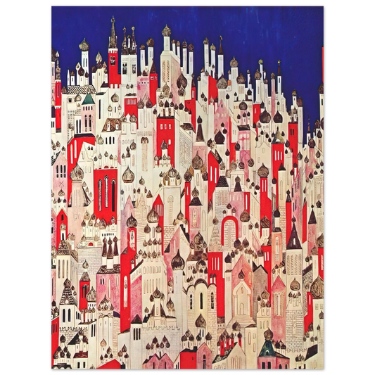 Natalia Goncharova - Design for final backcloth - 1926 Fine Art Poster - Default Title