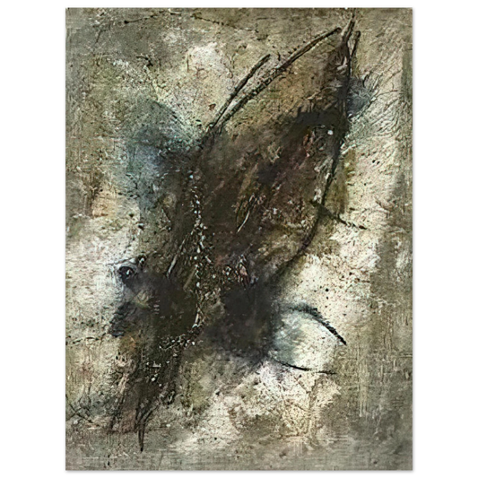 Wols - Aile de Papillon - Tachisme Fine Art Poster - Default Title